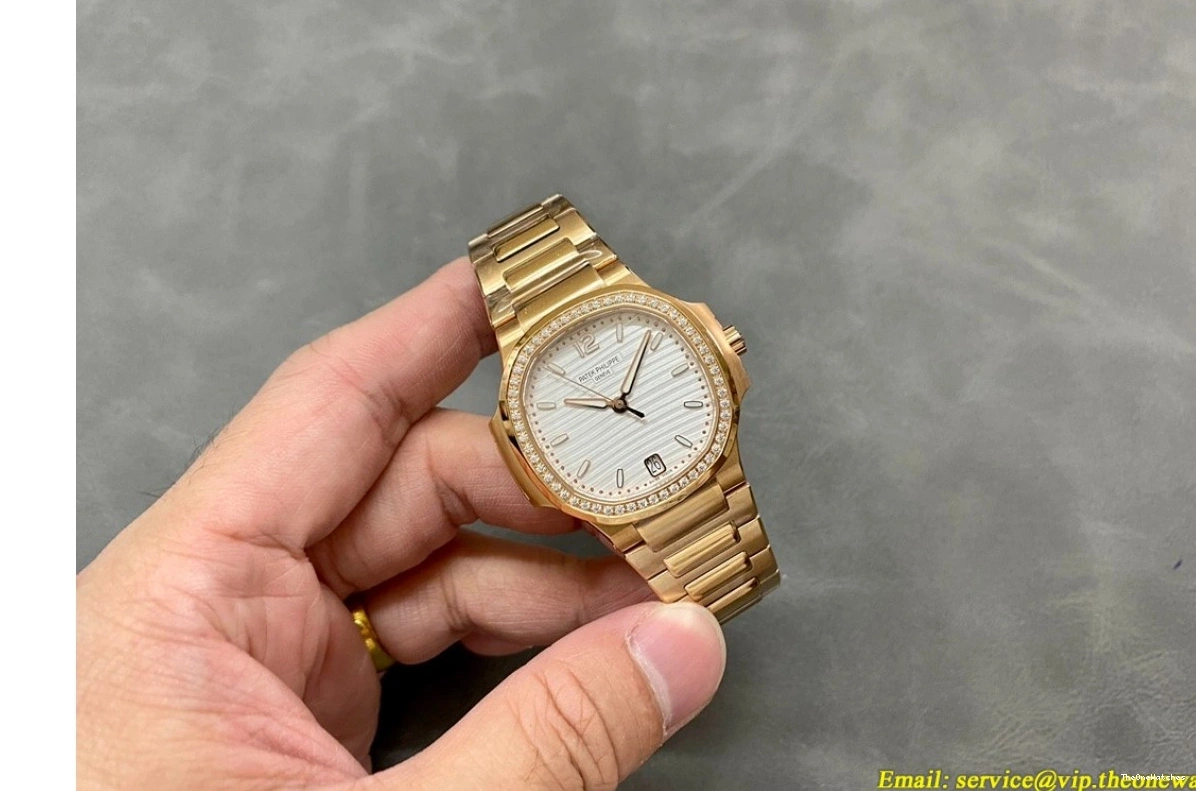 Dia Jumbo A324 3KF Dial White RG RG 35mm Nautilus 7118 0308